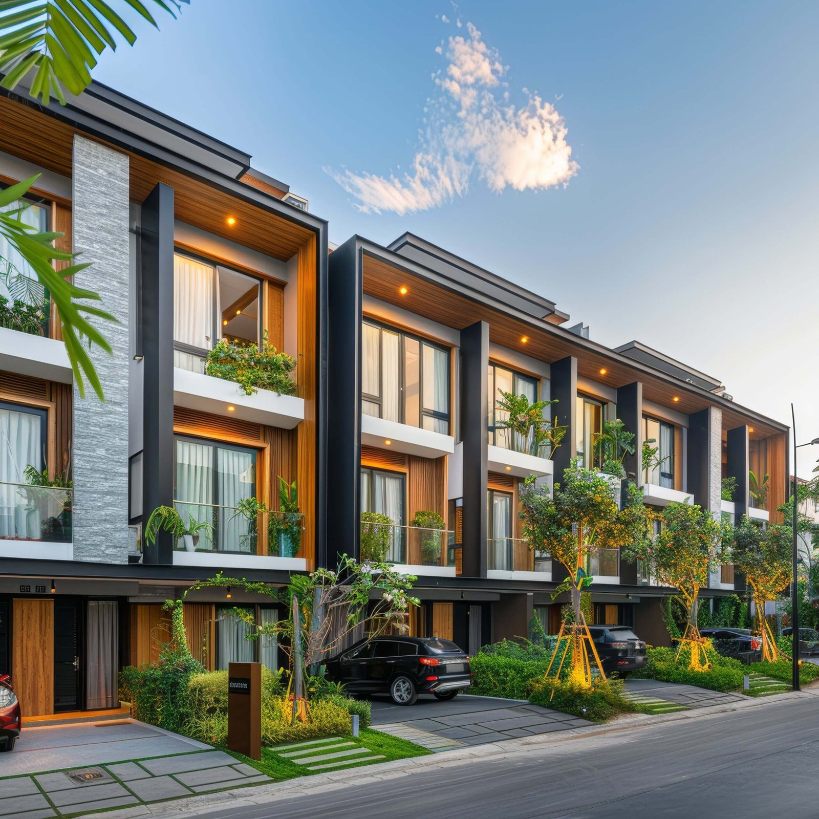 modern row houses in madurai