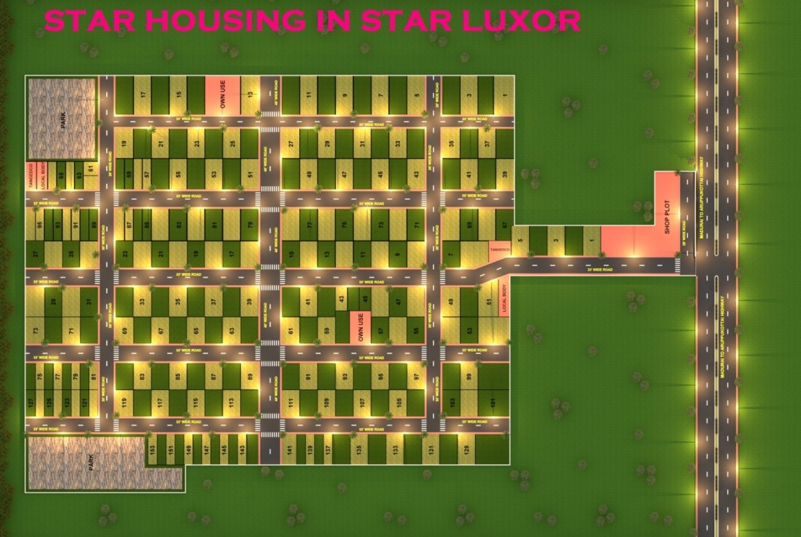 Star Luxor – Parapathi (Madurai Airport to Arupukottai Road)